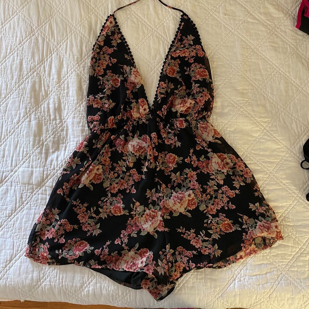 Floral Romper
